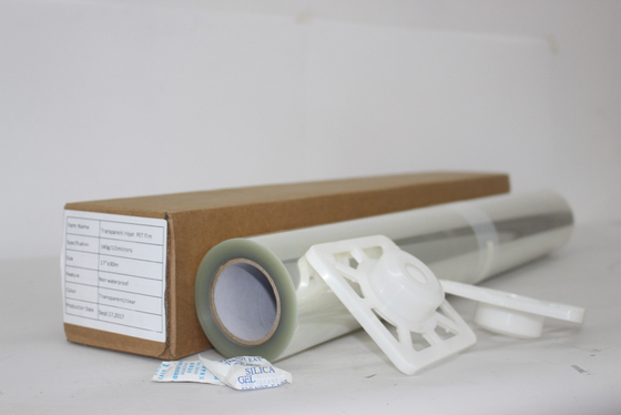115 microns de films d'écran en soie 17&quot; film transparent dissolvant Rolls de X30m Eco
