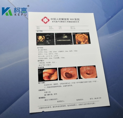Film brillant blanc du jet d'encre X Ray Film Medical Dry Imaging d'A4 B5 16K 125um