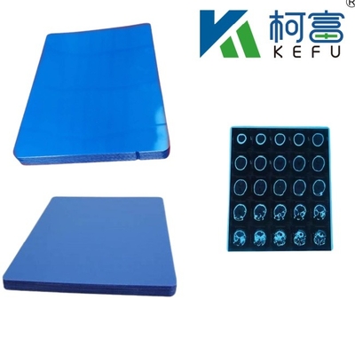 Taille personnalisée Vente à chaud Film médical jet d'encre bleu blanc Film à rayons X Pour les imprimantes à jet d'encre en feuilles